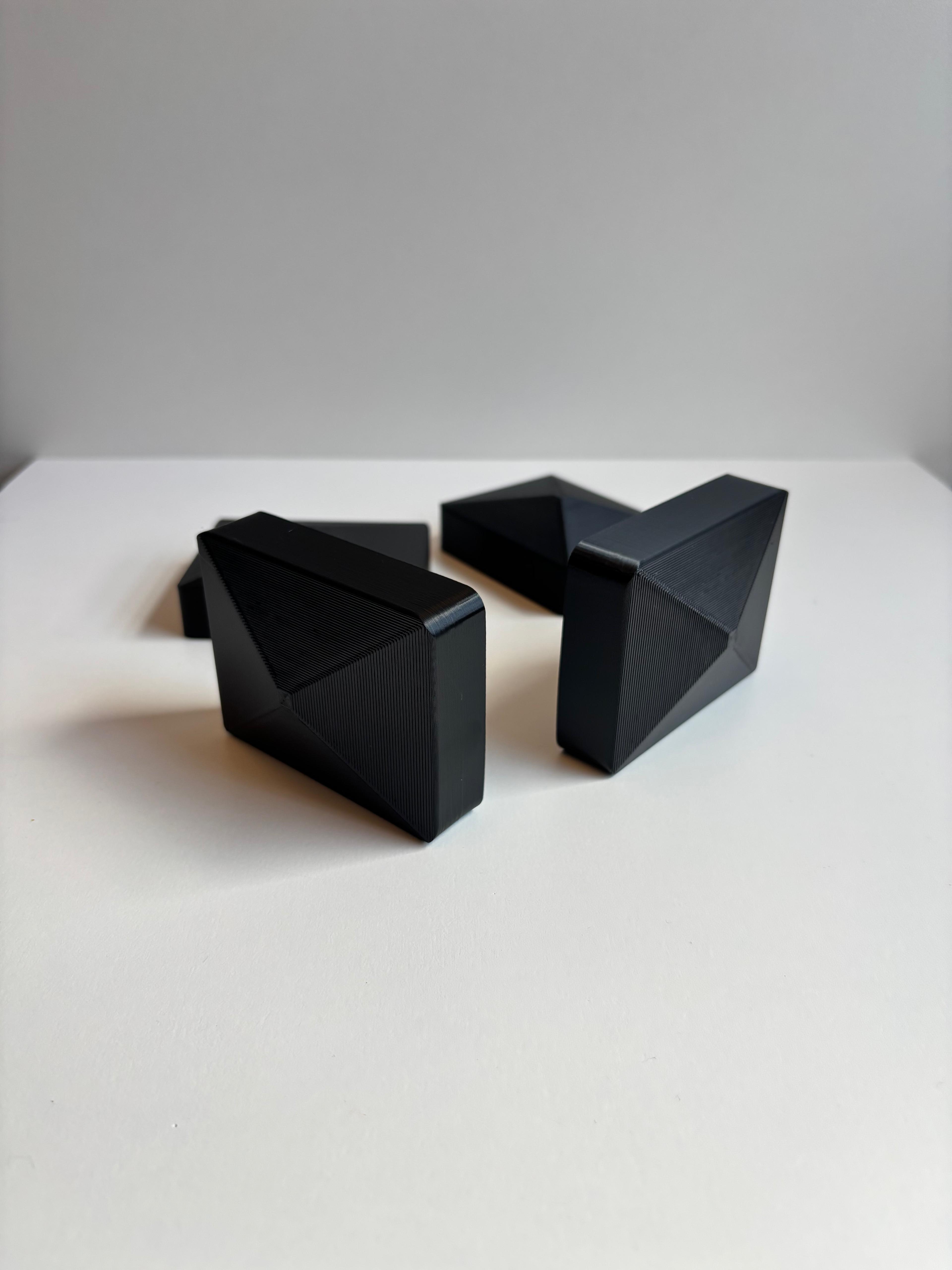 3D drukāti žoga stabu vāciņi